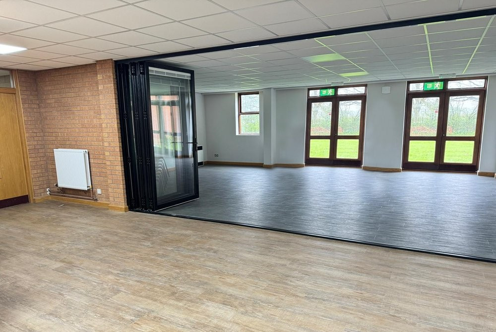Comfortable lounge seating area at The Coton Centre