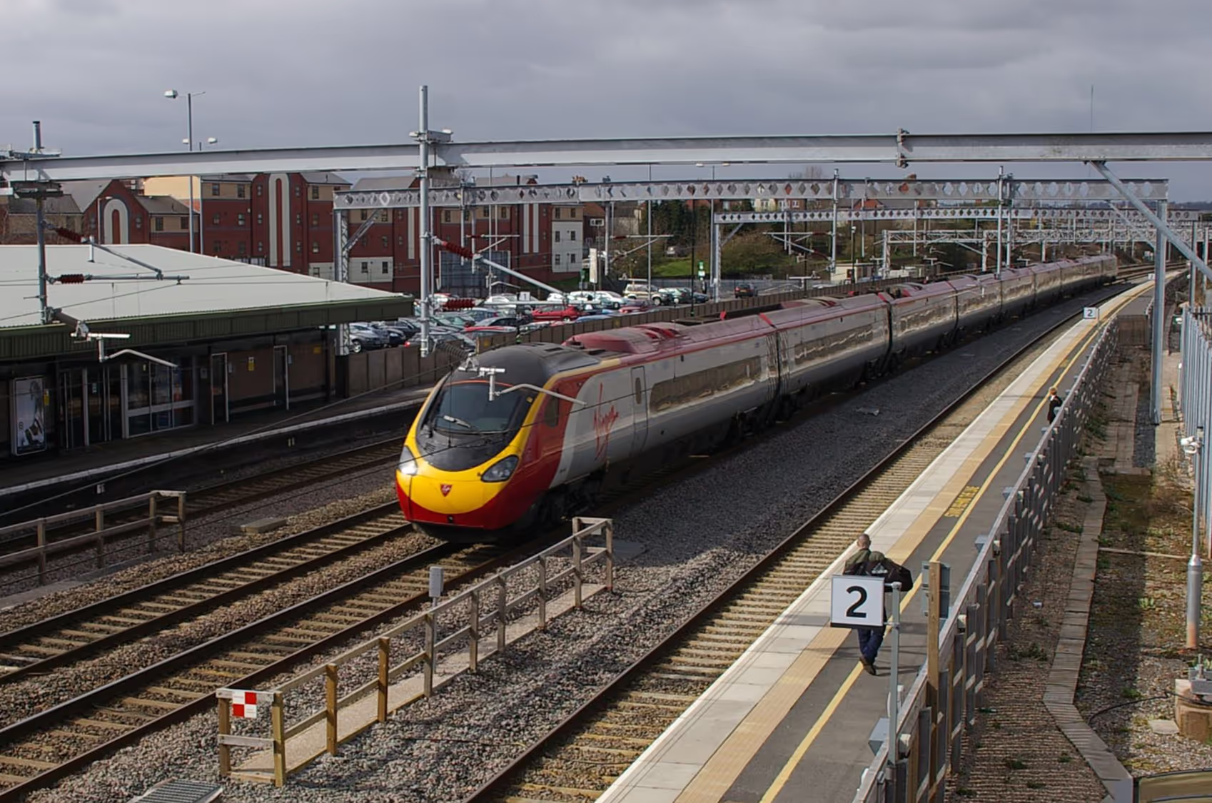 Tamworth railway station near The Coton Centre