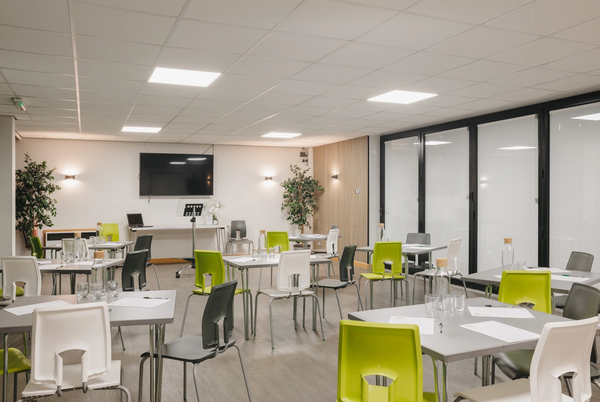 Comfortable lounge seating area at The Coton Centre