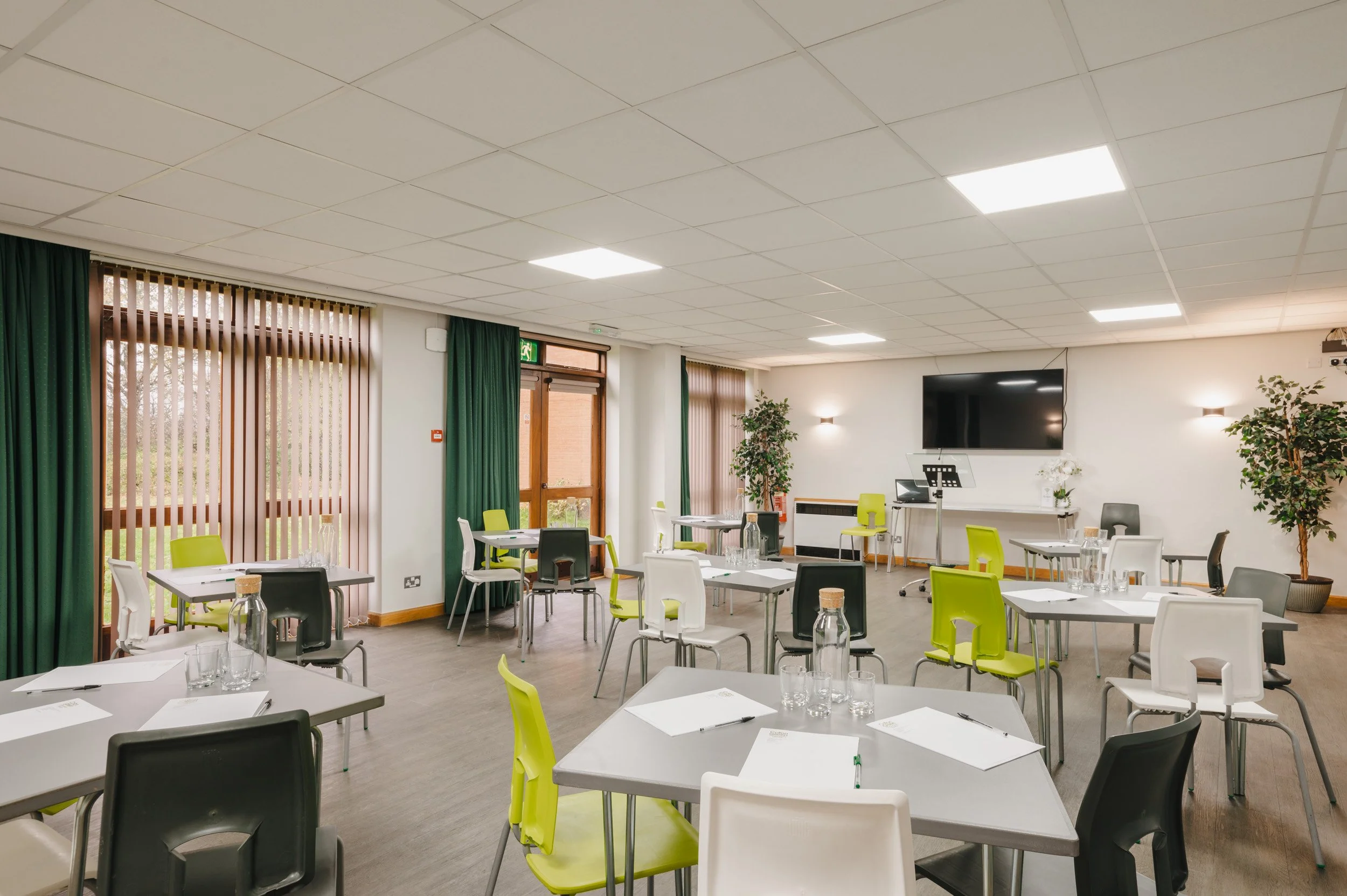 Comfortable lounge seating area at The Coton Centre